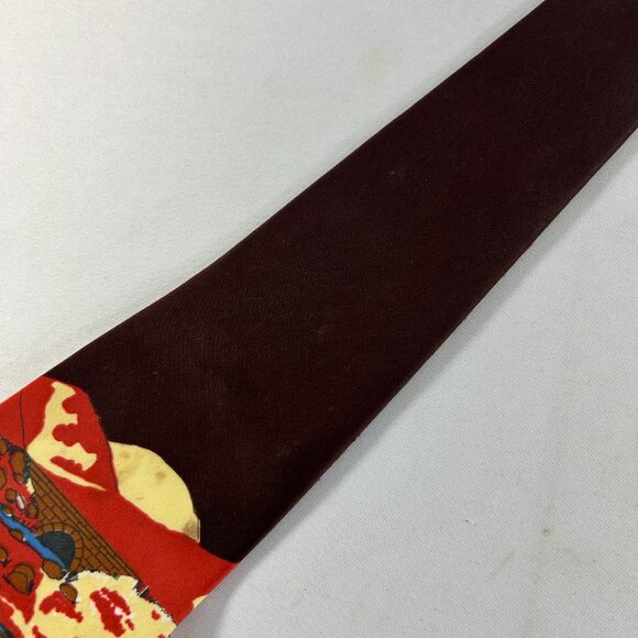 Vintage Creative Neckwear Novelty Necktie Tie General Store Grandpacore READ - Picture 4 of 10